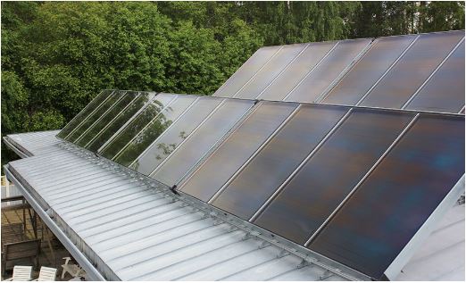 Geoflow savosolar solar thermal large scale hot water heating solutions for small business