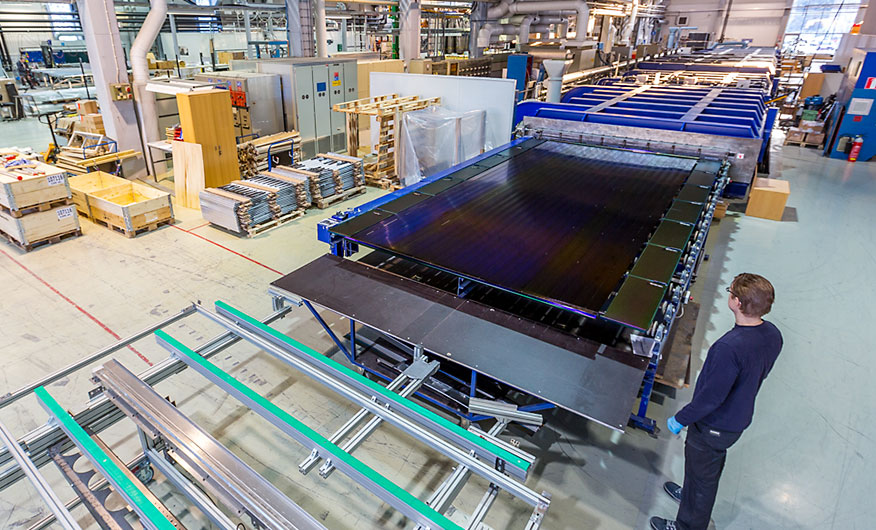 geoflow savosolar high-tech manufacturing process of solar thermal hot water collectors